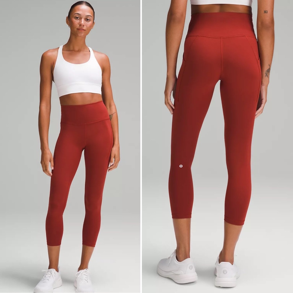 lululemon athletica Red Leggings